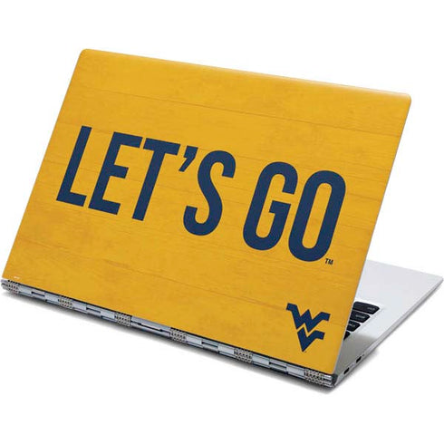 West Virginia University Mountaineers Yoga 910 2-in-1 14in Touch-Screen Skin